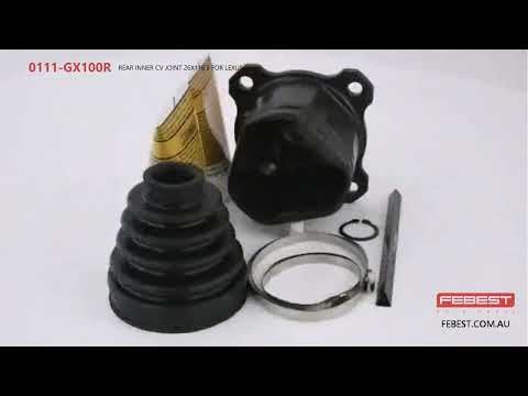 More information about "Video: 0111-GX100R REAR INNER CV JOINT 26X116.5 FOR LEXUS"