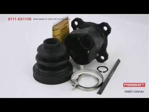 More information about "Video: 0111-GX115R REAR INNER CV JOINT 20X110 FOR LEXUS"