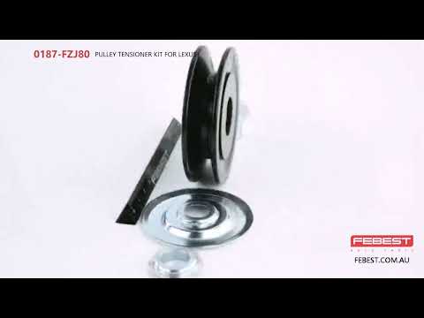 More information about "Video: 0187-FZJ80 PULLEY TENSIONER KIT FOR LEXUS"