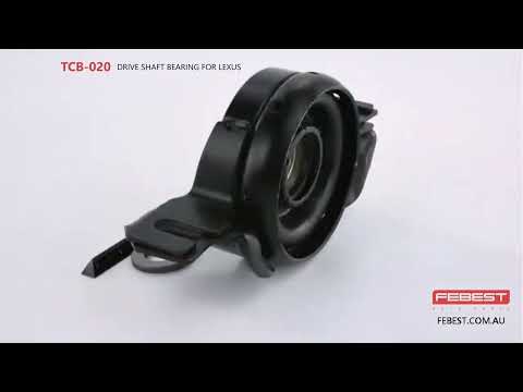 More information about "Video: TCB-020 DRIVE SHAFT BEARING FOR LEXUS"