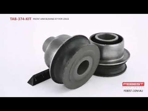 More information about "Video: TAB-374-KIT FRONT ARM BUSHING KIT FOR LEXUS"