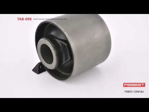 More information about "Video: TAB-098 FRONT BUSHING, REAR CONTROL ARM FOR LEXUS"