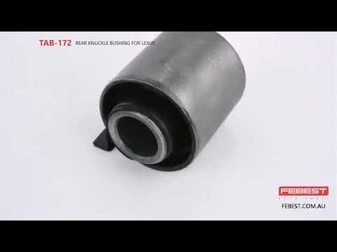 More information about "Video: TAB-172 REAR KNUCKLE BUSHING FOR LEXUS"