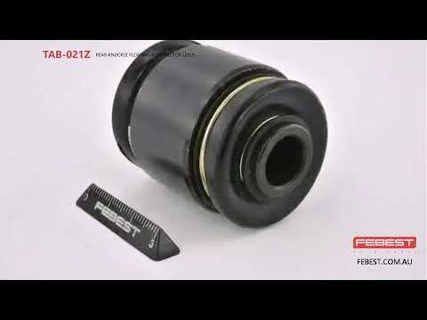 More information about "Video: TAB-021Z REAR KNUCKLE FLOATING BUSHING FOR LEXUS"