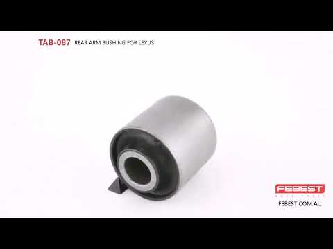 More information about "Video: TAB-087 REAR ARM BUSHING FOR LEXUS"