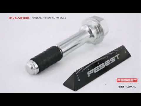 More information about "Video: 0174-SX100F FRONT CALIPER SLIDE PIN FOR LEXUS"