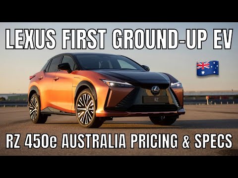 More information about "Video: 2023 LEXUS RZ 450e EV AUSTRALIA PRICING AND SPECS Press Release Review"