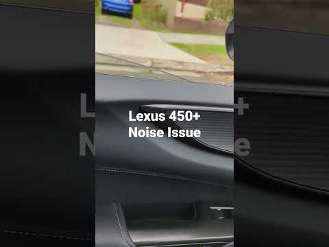 More information about "Video: Lexus 450+ plug in hybrid. Lexus Au cannot identify and fix this high frequency noise ..."