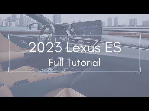 More information about "Video: 2023 Lexus ES Full Tutorial - Deep Dive"