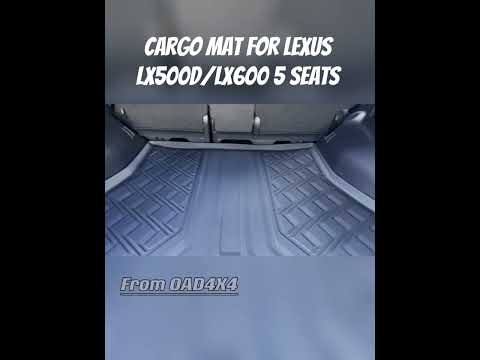 More information about "Video: Australia cargo mat for Lexus LX500D / LX600 5 seats model"