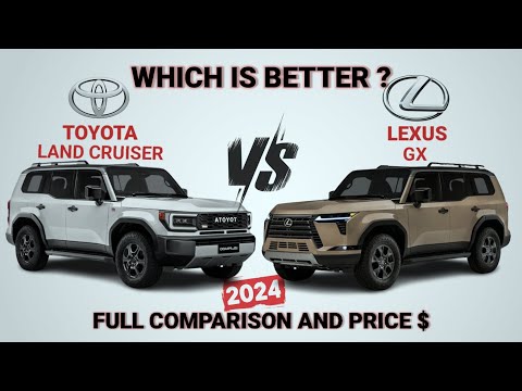 More information about "Video: 2024 Toyota Land Cruiser vs 2024 Lexus GX - What's the difference?"