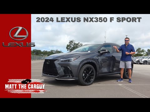 More information about "Video: Is the 2024 Lexus NX350 F Sport a better compact SUV than Acura RDX? Detailed review and test drive."