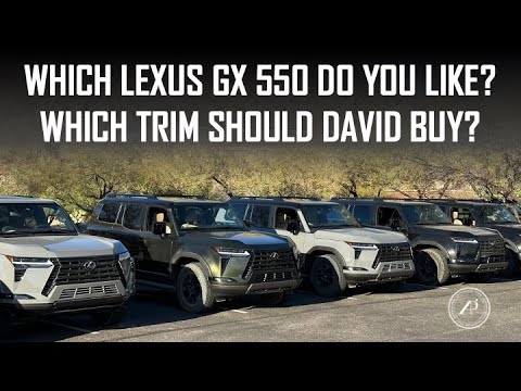 More information about "Video: WHICH 2024 LEXUS GX 550 DO YOU LIKE? WHICH TRIM/COLOR SHOULD I BUY?"