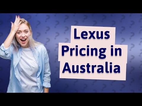 More information about "Video: Why is Lexus so expensive in Australia?"