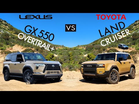 More information about "Video: THE TOUGH ONES! -- 2024 Toyota Land Cruiser vs. 2024 Lexus GX 550: Comparison"