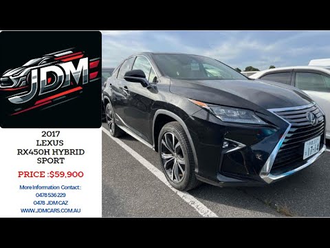 More information about "Video: JDMCARS.COM.AU - 2017 Lexus RX450H Hybrid Sport - $59,900"