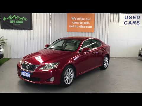 More information about "Video: 2010 LEXUS IS250 PRESTIGE 2.5L V6 SEDAN"